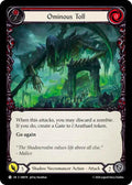 Ominous Toll (Red) [Usurp the Shadow Throne]