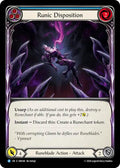 Runic Disposition (Blue) [Usurp the Shadow Throne]