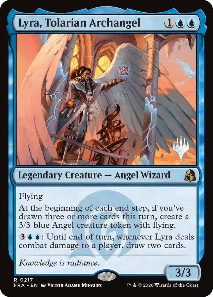 Lyra, Tolarian Archangel [Promo Pack: Reality Fracture]