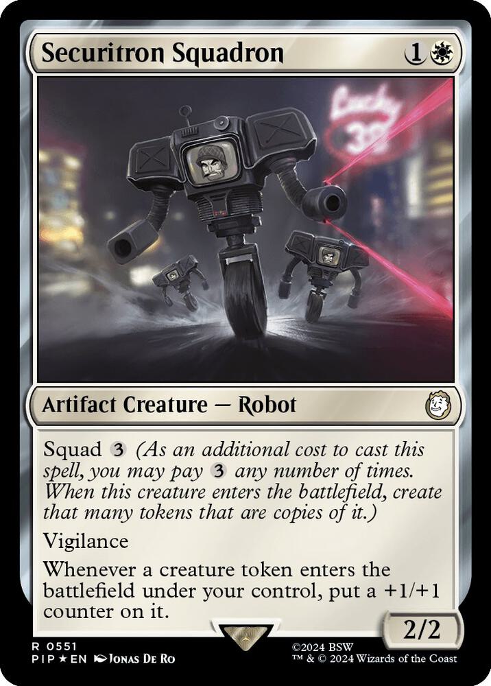 Securitron Squadron (Surge Foil)