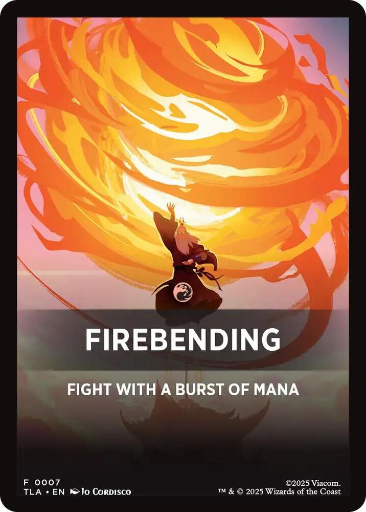 Firebending Theme Card