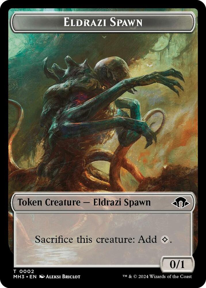 Eldrazi Spawn // Spellgorger Weird Double-Sided Token