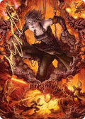 Nahiri, Heir of the Ancients Art Card (4/81) (Gold-Stamped Signature)