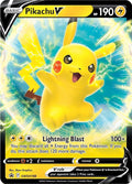 Pikachu V - SWSH198