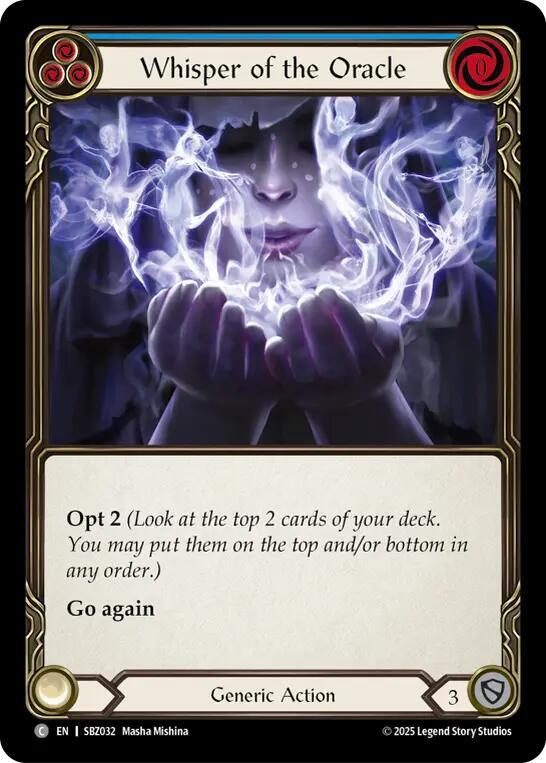 Whisper of the Oracle (Blue)