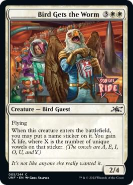 _____ Bird Gets the Worm