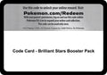 Code Card - Brilliant Stars Booster Pack