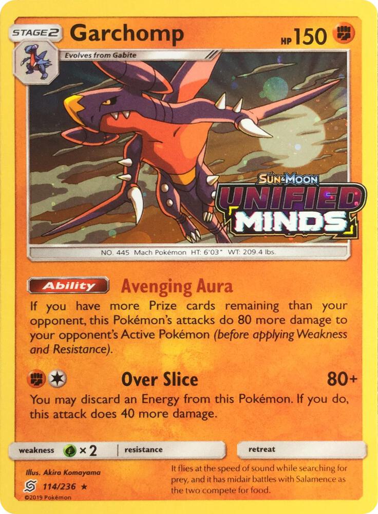 Garchomp - 114/236 (Cosmos Holo)