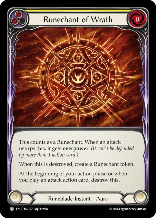 Runechant of Wrath [Usurp the Shadow Throne]