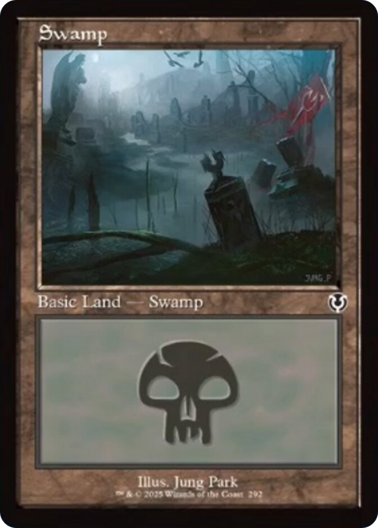 Swamp (292) (Retro Frame) [Innistrad Remastered]