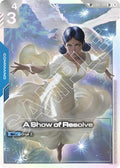 A Show of Resolve (SP) (U+)