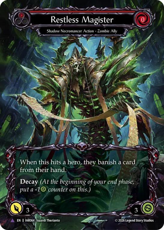 Restless Magister (Marvel) [Usurp the Shadow Throne]