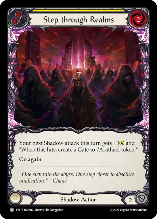 Step through Realms (Yellow) [Usurp the Shadow Throne]