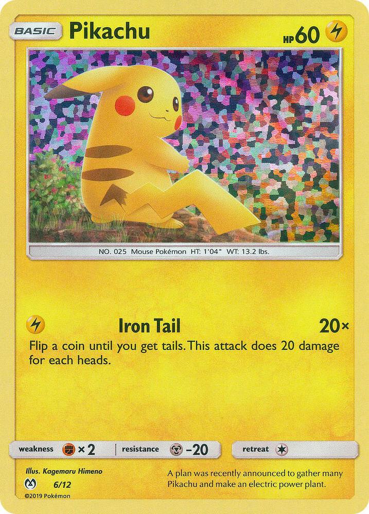 Pikachu - 6/12