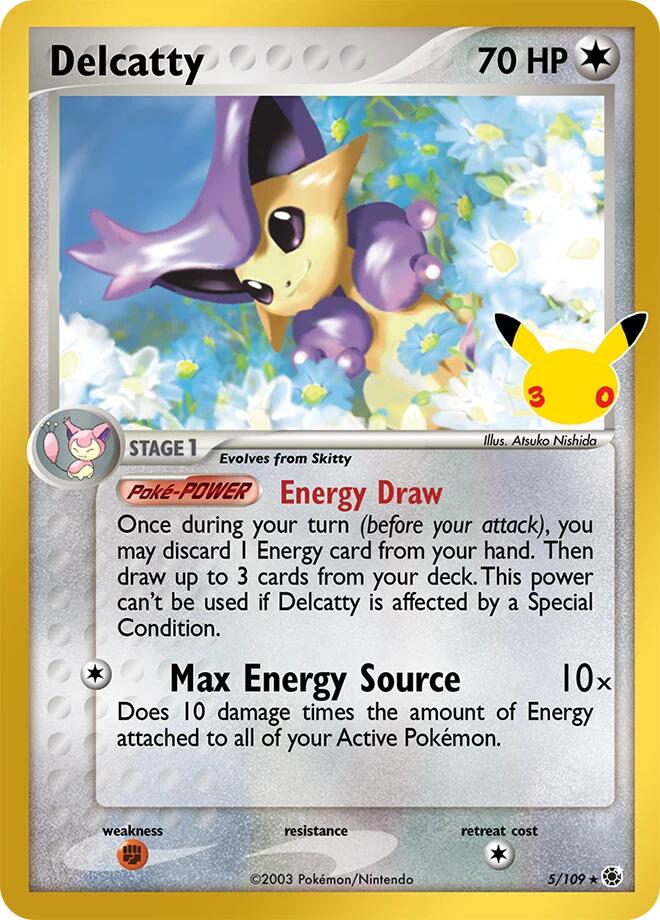 Delcatty - 5/109 [ME: 30th Celebration Classic Collection]