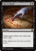 Sign in Blood [Commander: Foundations]