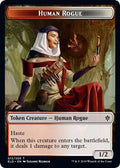 Human Rogue // Food (016) Double-Sided Token