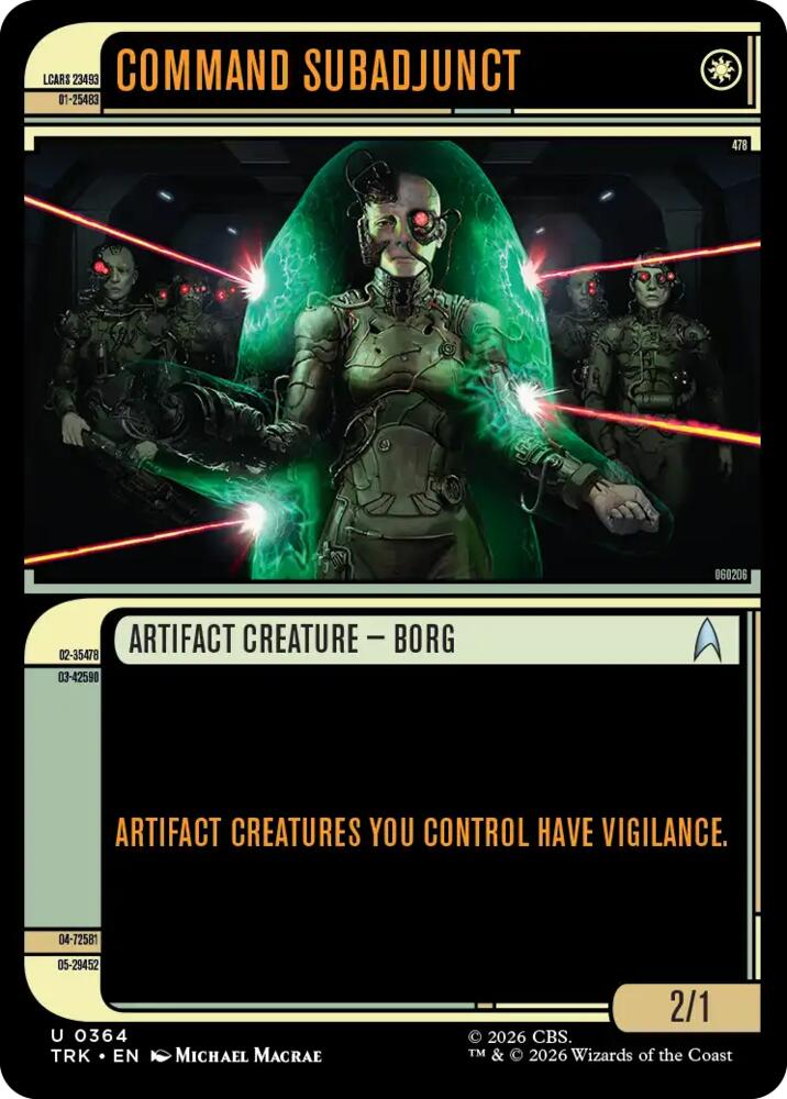 Command Subadjunct (Showcase)