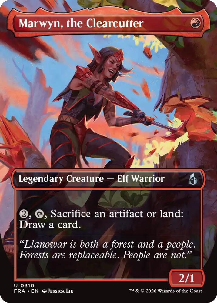 Marwyn, the Clearcutter (Borderless)