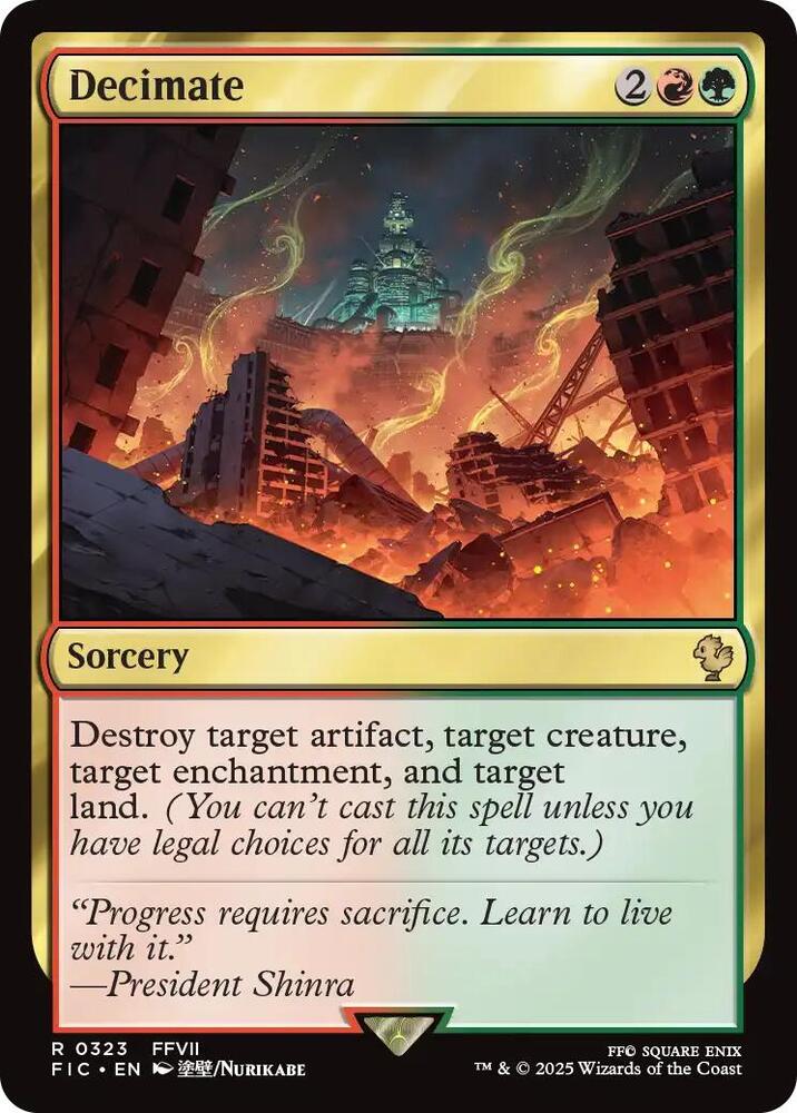 Decimate (Surge Foil)