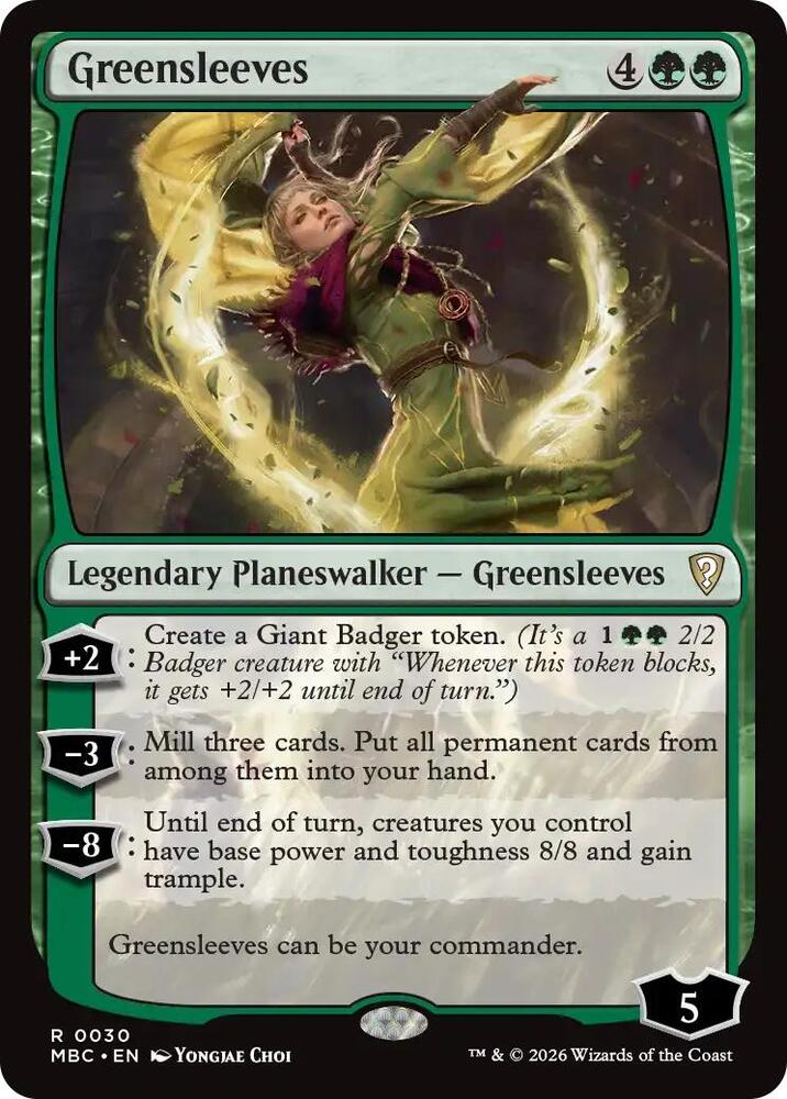 Greensleeves [Mystery Booster Commander Edition]
