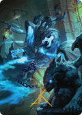 Mausoleum Wanderer Art Card (Gold-Stamped Signature)