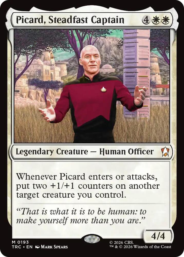 Picard, Steadfast Captain [Commander: Star Trek]
