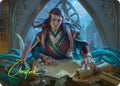 Elrond, Moon-Reader Art Card (Gold-Stamped Signature)