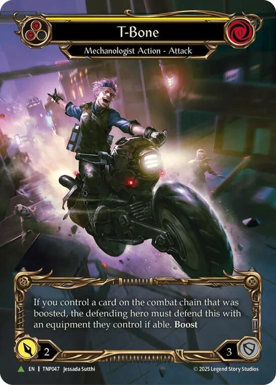 T-Bone (Yellow) (Marvel) - TNP047 [Flesh and Blood: Promo Cards]