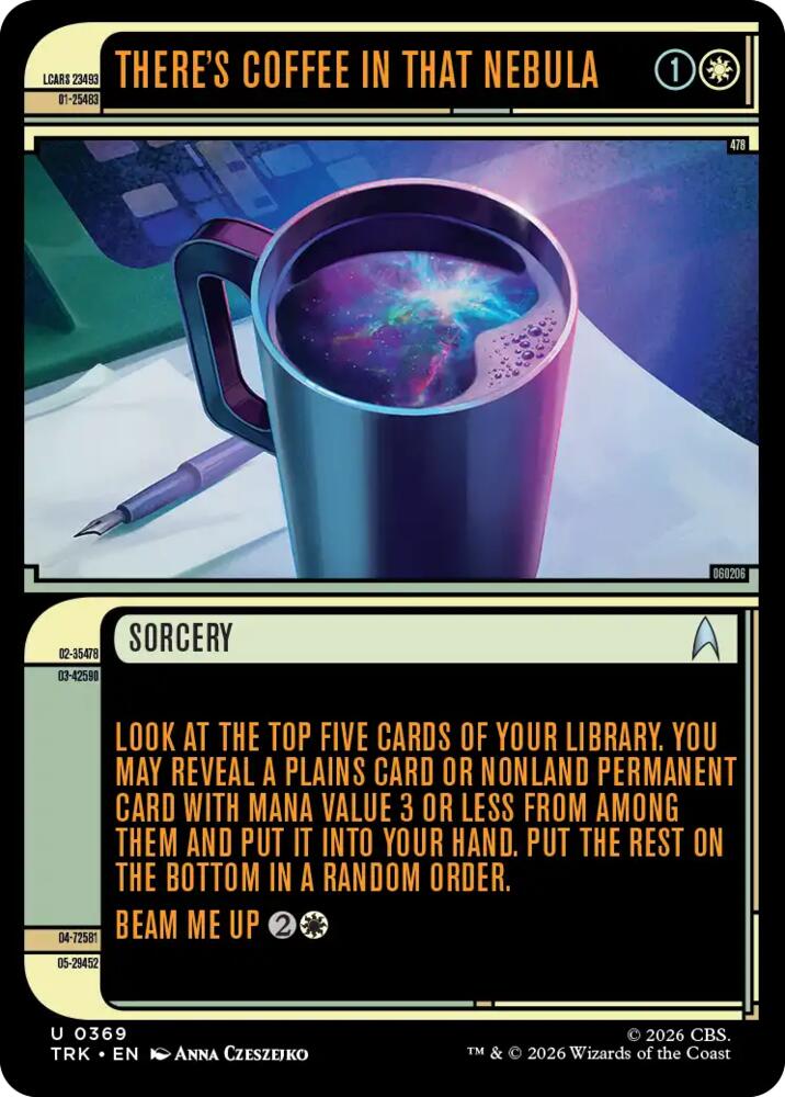 There's Coffee in that Nebula (Showcase)
