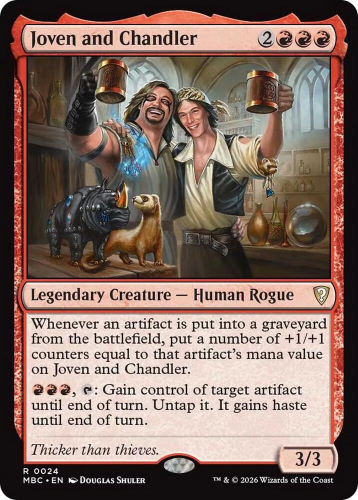 Joven and Chandler [Mystery Booster Commander Edition]