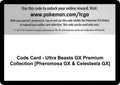 Code Card - Ultra Beasts GX Premium Collection [Pheromosa GX & Celesteela GX]