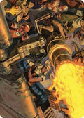 Mana Cannons Art Card (Gold-Stamped Signature)