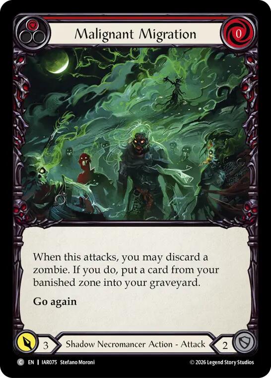 Malignant Migration (Red) [Usurp the Shadow Throne]