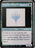 Fear of Unsleeved Decks