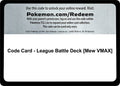 Code Card - League Battle Deck [Mew VMAX]
