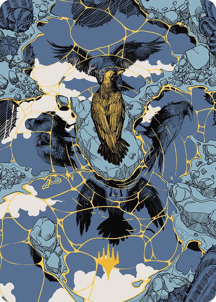 Fractured Identity Art Card (Gold-Stamped Planeswalker Symbol)