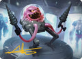Krang, Master Mind Art Card (4/54) (Gold-Stamped Signature)