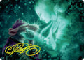 Cathartic Parting Art Card (Gold-Stamped Signature)