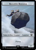 Ballistic Boulder // Food (0011) Double-Sided Token