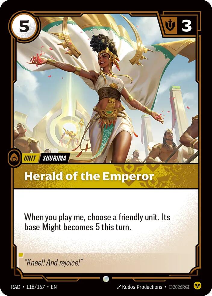 Herald of the Emperor [Radiance]
