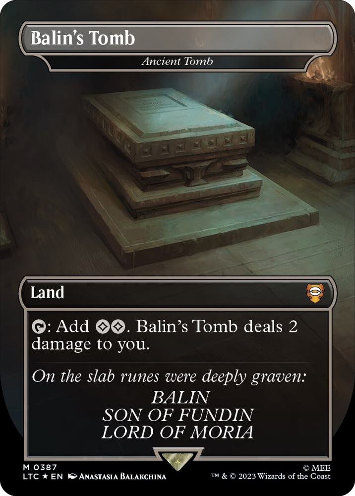 Balin's Tomb - Ancient Tomb (Surge Foil)