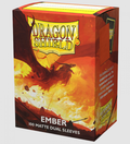 Dragon Shield Standard Card Sleeves - Box 100 - Standard Size Dual Matte Ember
