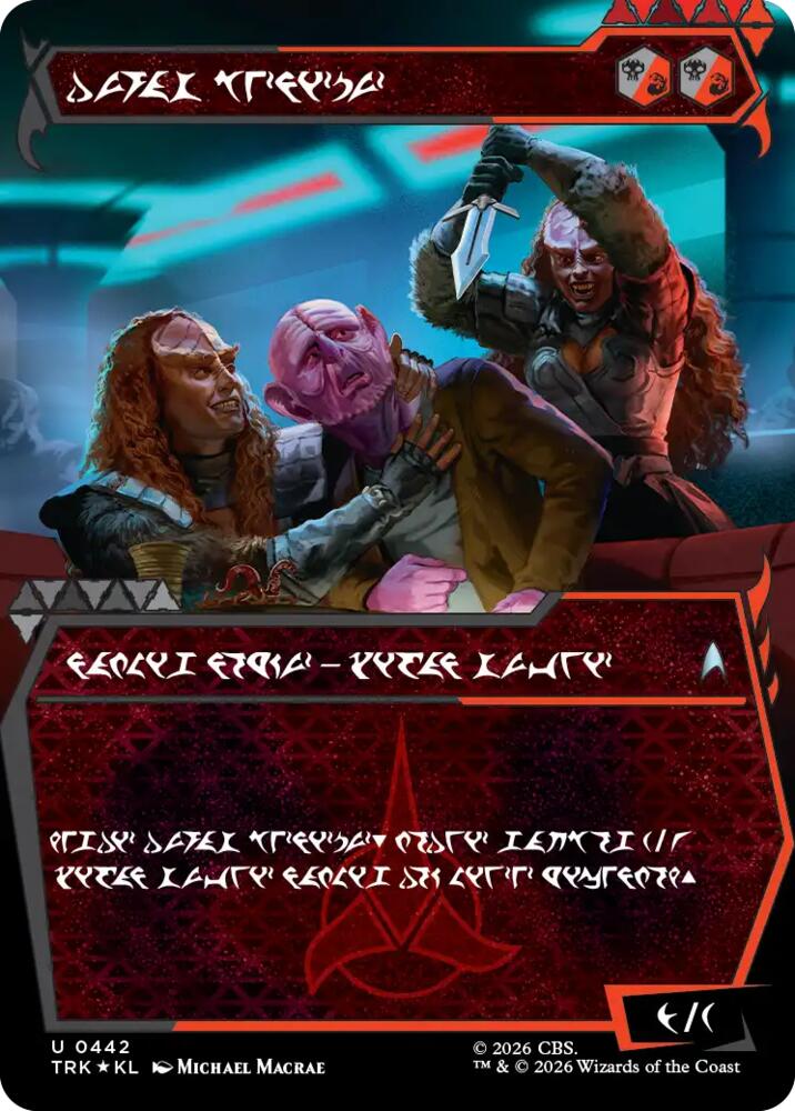 The Duras Sisters (Showcase) (Klingon) [Star Trek]