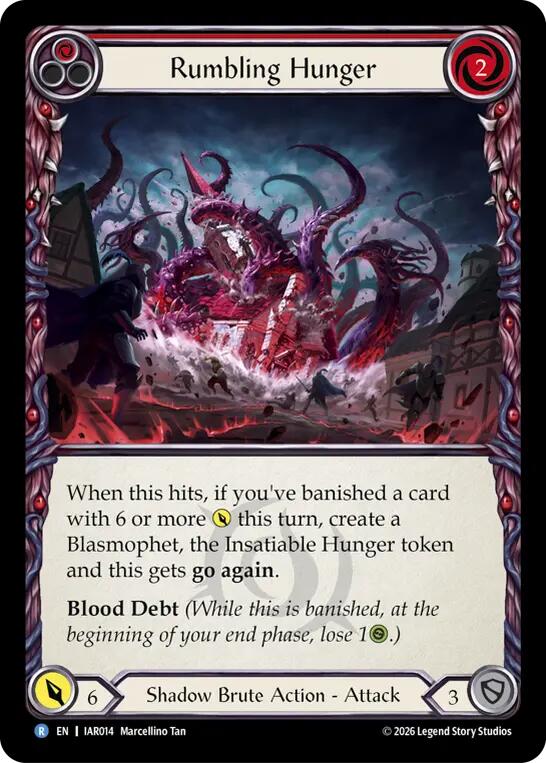 Rumbling Hunger (Red) [Usurp the Shadow Throne]