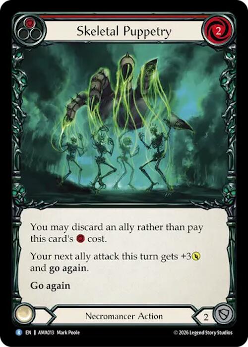 Skeletal Puppetry (Red) [Armory Deck: Malice]