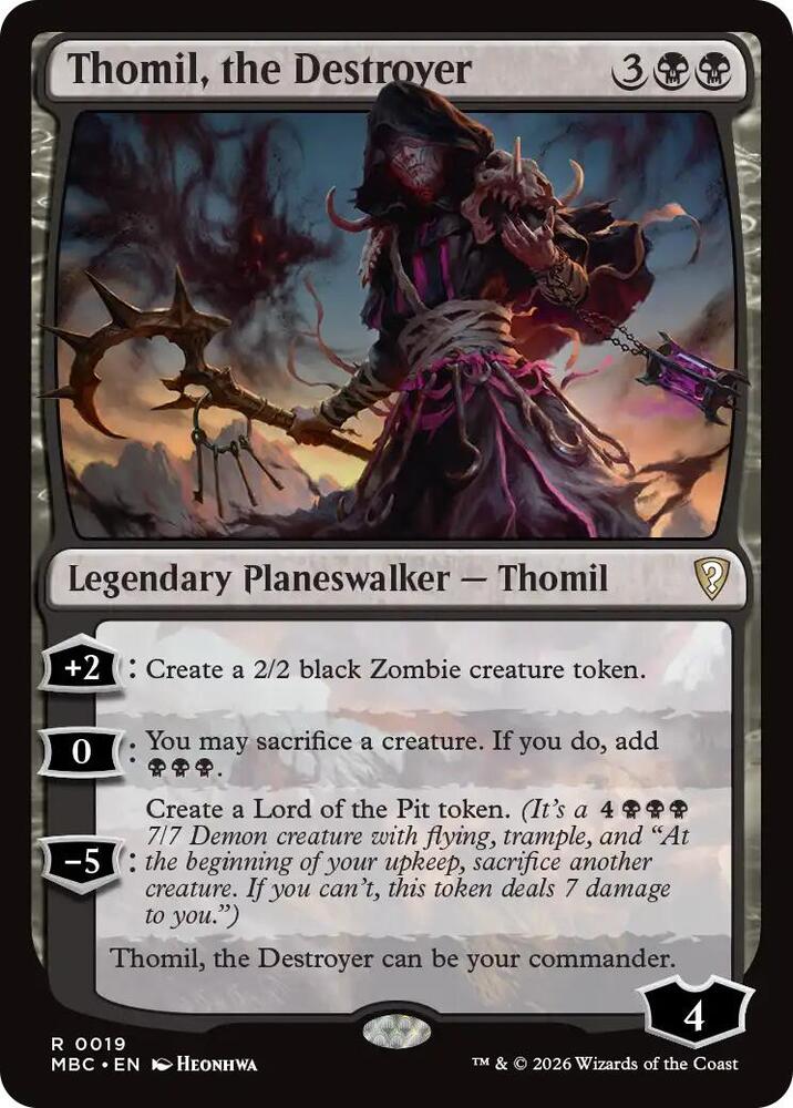 Thomil, the Destroyer [Mystery Booster: Commander Edition]