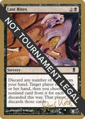 Last Rites - 2003 Peer Kroger (ODY) (SB)