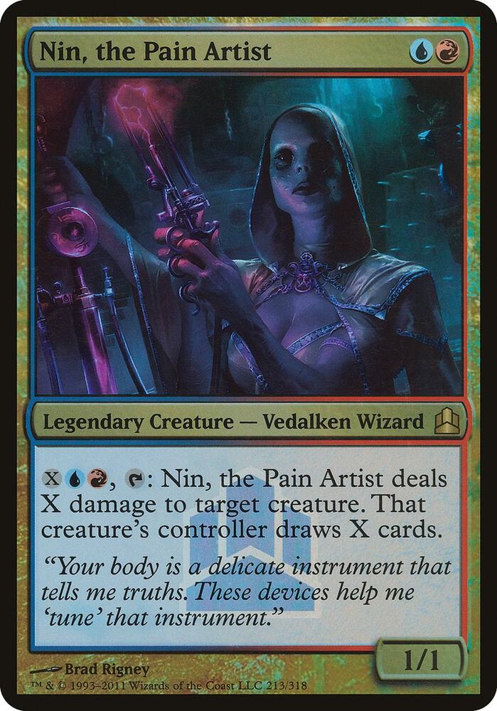 Nin, the Pain Artist (Commander Launch Promo)