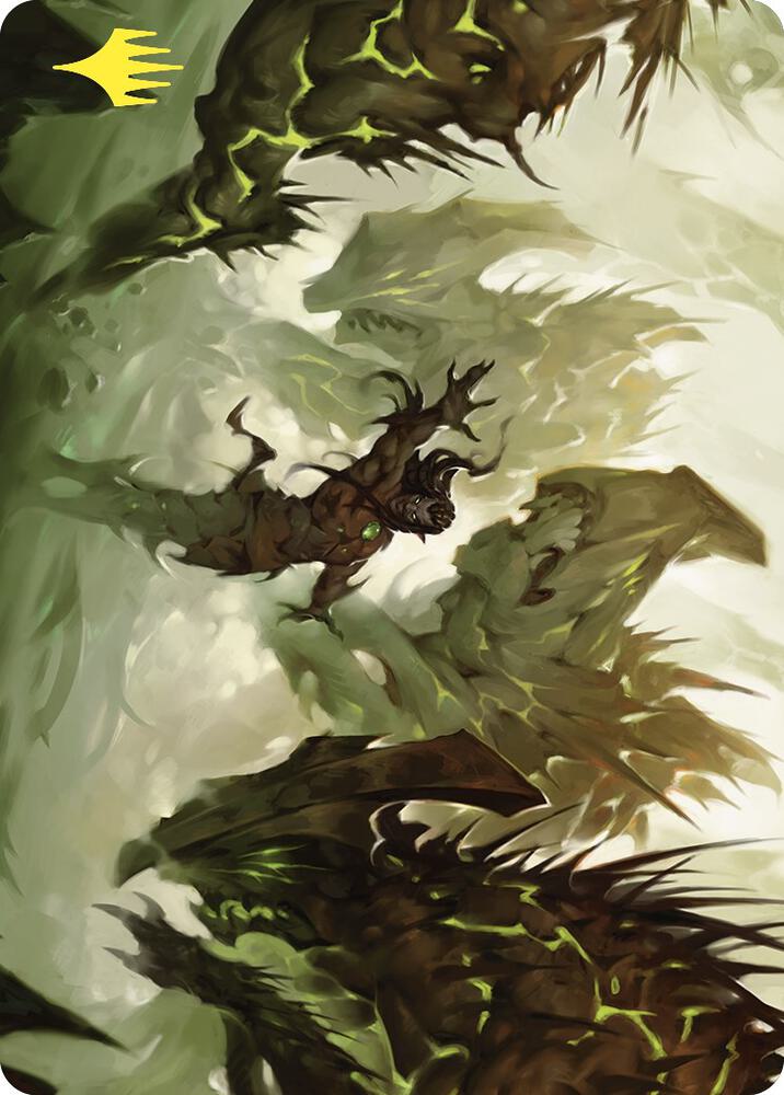 Ezuri's Predation Art Card (Gold-Stamped)